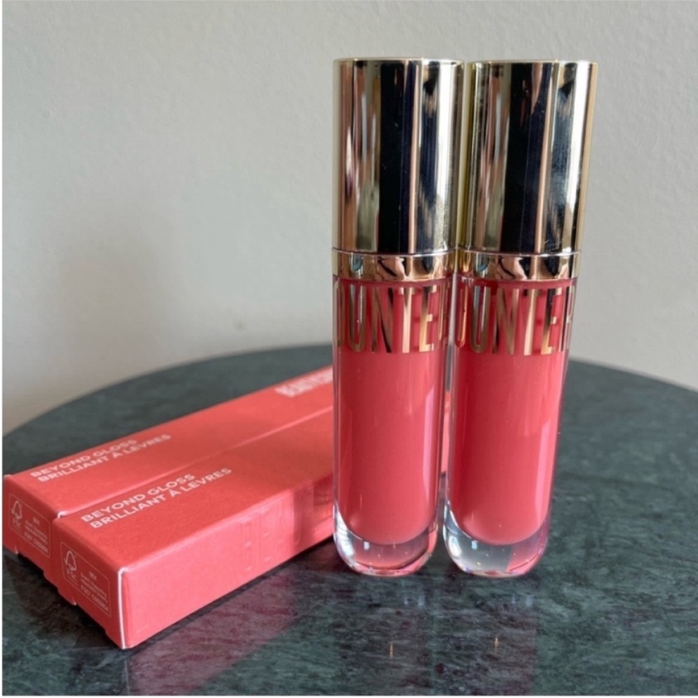 Two Beautycounter Beyond Gloss - PEONY, NIB - Picture 4 of 7
